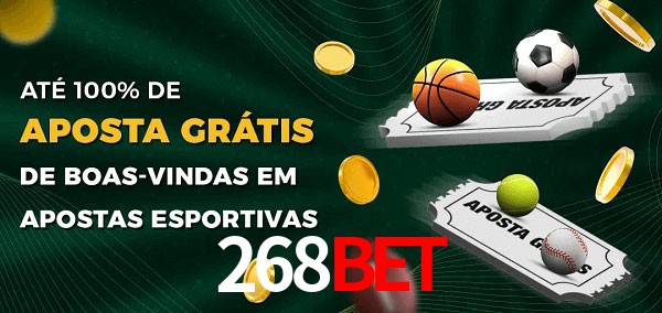 268bet Ate 100% de Aposta Gratis